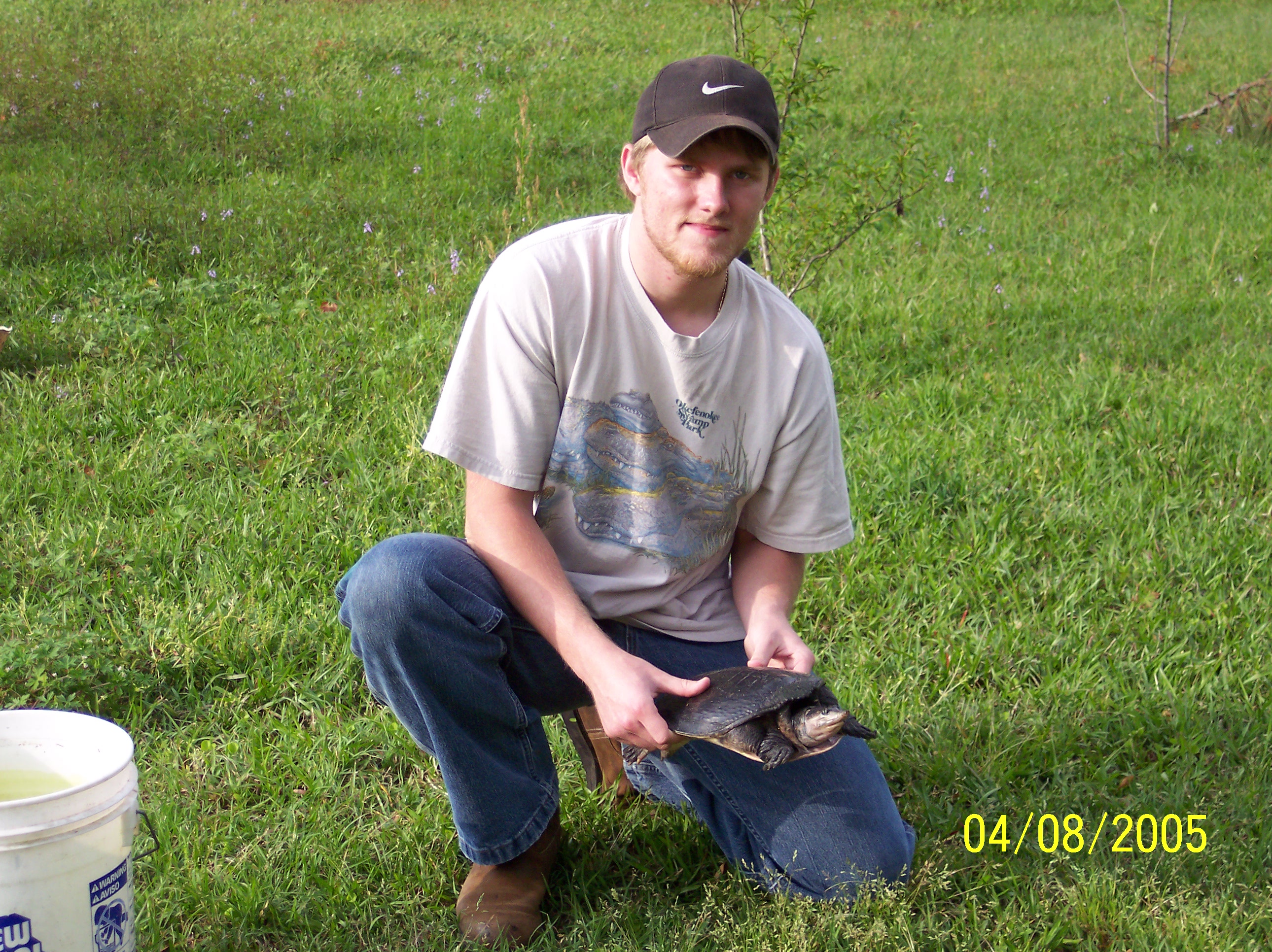 kyle and soft shell turtle.jpg [1835 Kb]